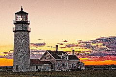 Cape Cod Lighthouse MA LH210-9